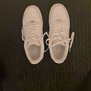 Nike Airforce 1 , color white , size 8.5 , used worn it for a couple months.